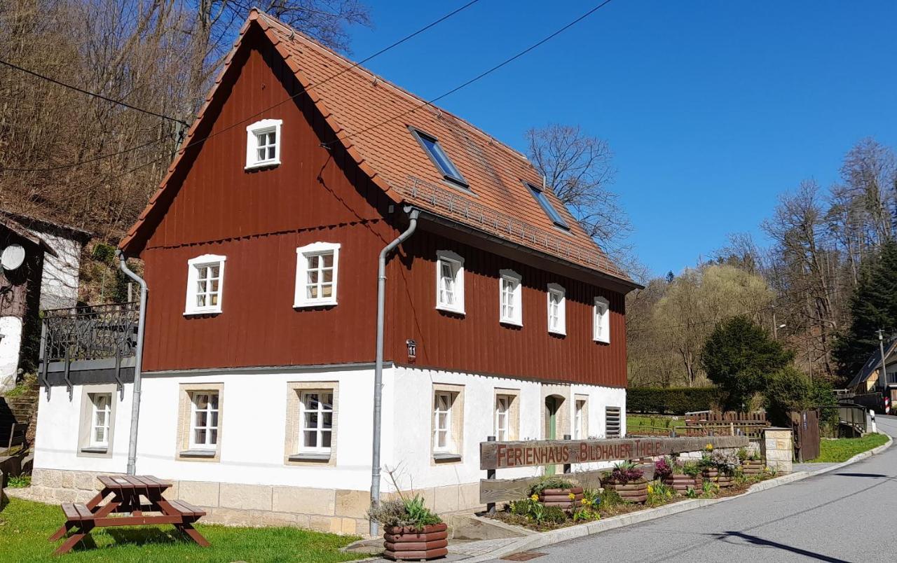Ferienhaus Bildhauer Thiele Ottendorf  Bagian luar foto