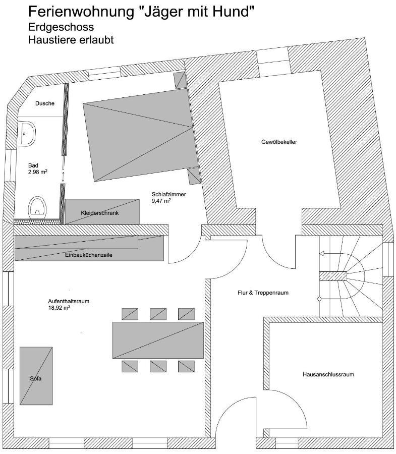Ferienhaus Bildhauer Thiele Ottendorf  Bagian luar foto